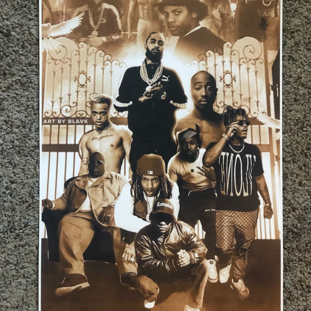 Rap legends print